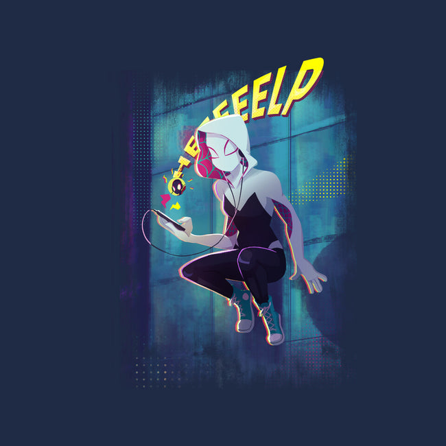 Spider Gwen Help-Youth-Basic-Tee-jacnicolauart