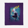 Spider Gwen Help-None-Fleece-Blanket-jacnicolauart