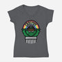 Grouchy-Womens-V-Neck-Tee-jrberger