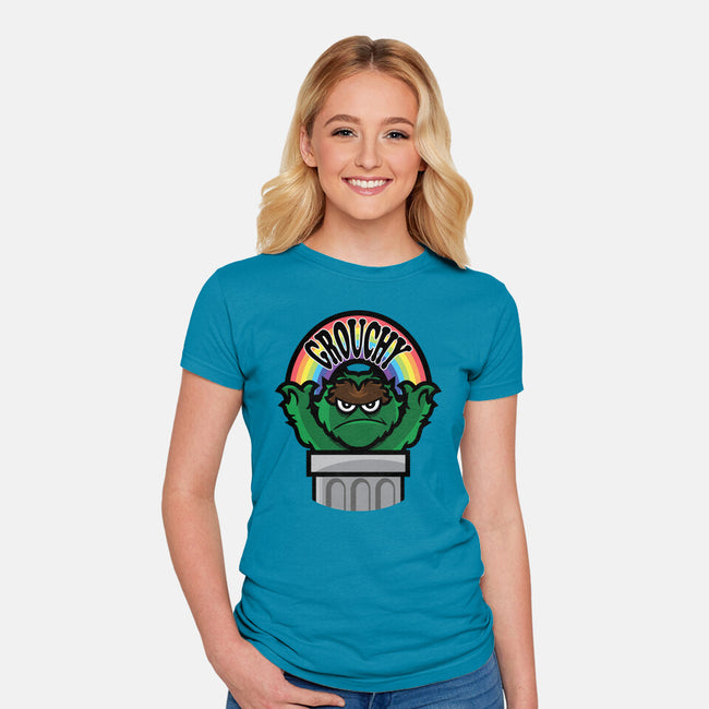 Grouchy-Womens-Fitted-Tee-jrberger