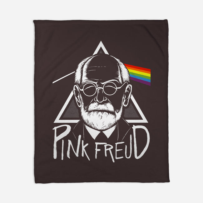 Pink Freud-None-Fleece-Blanket-Umberto Vicente