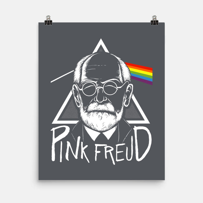 Pink Freud-None-Matte-Poster-Umberto Vicente