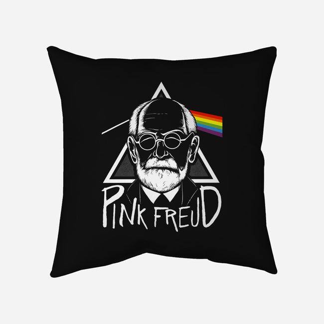 Pink Freud-None-Removable Cover-Throw Pillow-Umberto Vicente