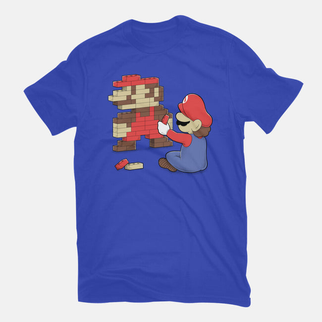 Nostalgic Gamer-Unisex-Basic-Tee-Umberto Vicente