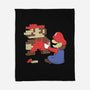 Nostalgic Gamer-None-Fleece-Blanket-Umberto Vicente