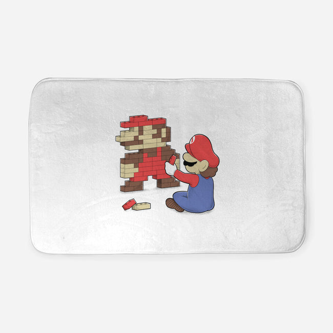 Nostalgic Gamer-None-Memory Foam-Bath Mat-Umberto Vicente