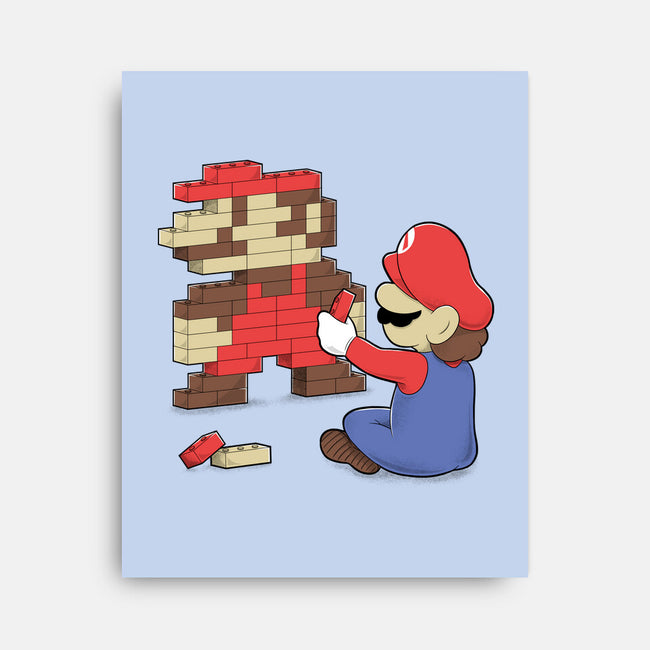 Nostalgic Gamer-None-Stretched-Canvas-Umberto Vicente