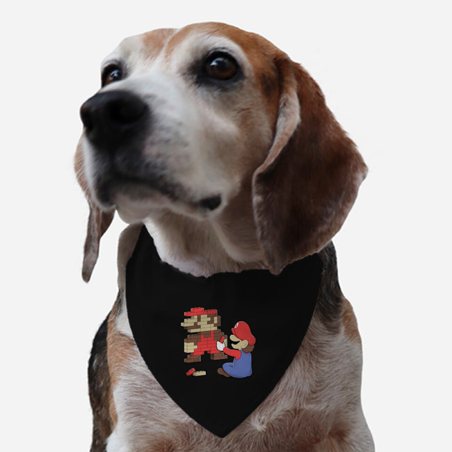 Nostalgic Gamer-Dog-Adjustable-Pet Collar-Umberto Vicente