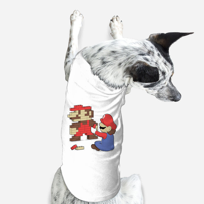 Nostalgic Gamer-Dog-Basic-Pet Tank-Umberto Vicente