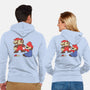 Nostalgic Gamer-Unisex-Zip-Up-Sweatshirt-Umberto Vicente