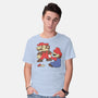 Nostalgic Gamer-Mens-Basic-Tee-Umberto Vicente