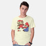 Nostalgic Gamer-Mens-Basic-Tee-Umberto Vicente