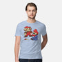 Nostalgic Gamer-Mens-Premium-Tee-Umberto Vicente