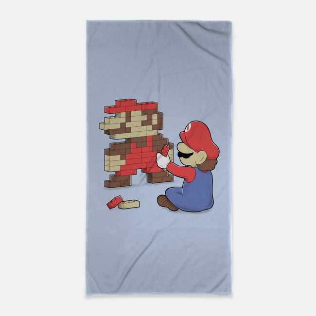 Nostalgic Gamer-None-Beach-Towel-Umberto Vicente