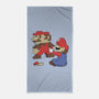 Nostalgic Gamer-None-Beach-Towel-Umberto Vicente