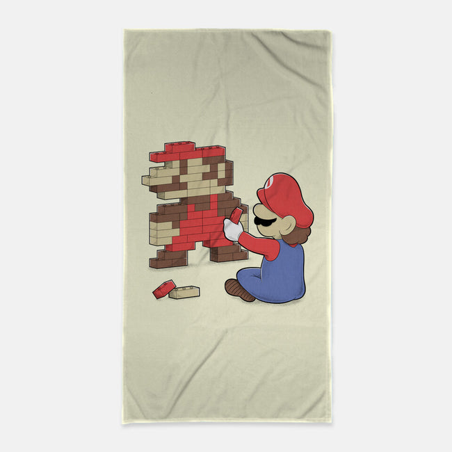 Nostalgic Gamer-None-Beach-Towel-Umberto Vicente