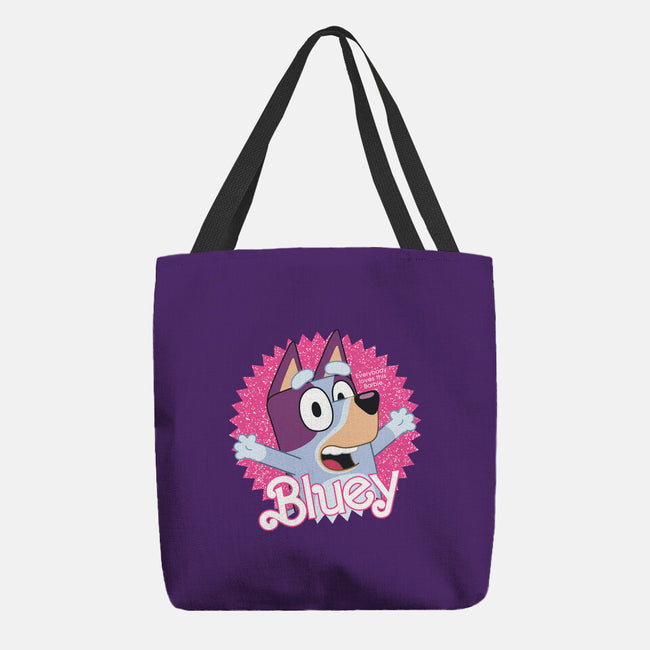 Bluey Barbie-None-Basic Tote-Bag-danielmorris1993