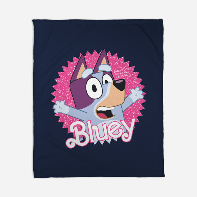 Bluey Barbie-None-Fleece-Blanket-danielmorris1993