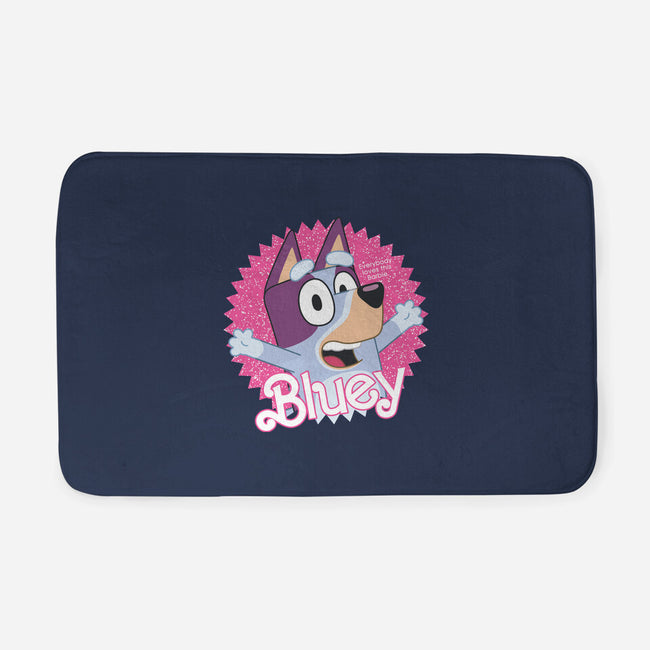 Bluey Barbie-None-Memory Foam-Bath Mat-danielmorris1993