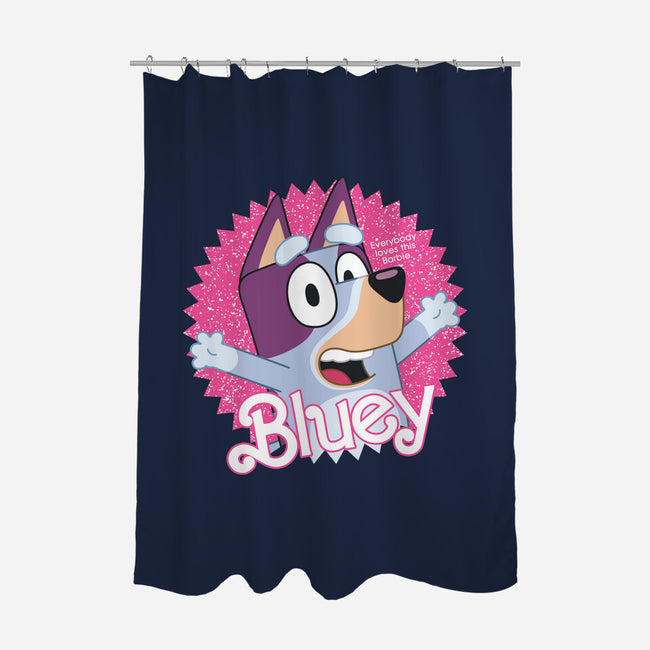 Bluey Barbie-None-Polyester-Shower Curtain-danielmorris1993