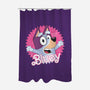 Bluey Barbie-None-Polyester-Shower Curtain-danielmorris1993