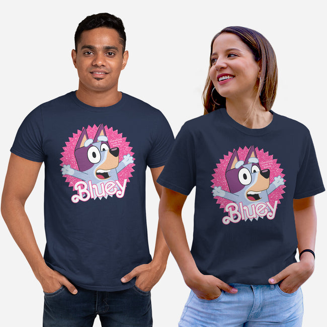 Bluey Barbie-Unisex-Basic-Tee-danielmorris1993