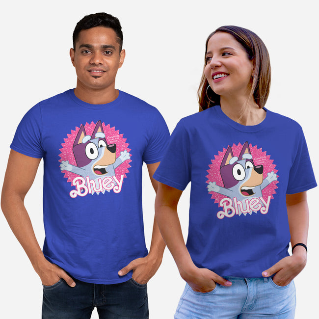 Bluey Barbie-Unisex-Basic-Tee-danielmorris1993