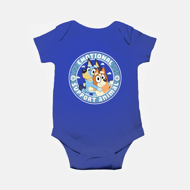 Emotional Support Animals-Baby-Basic-Onesie-rocketman_art