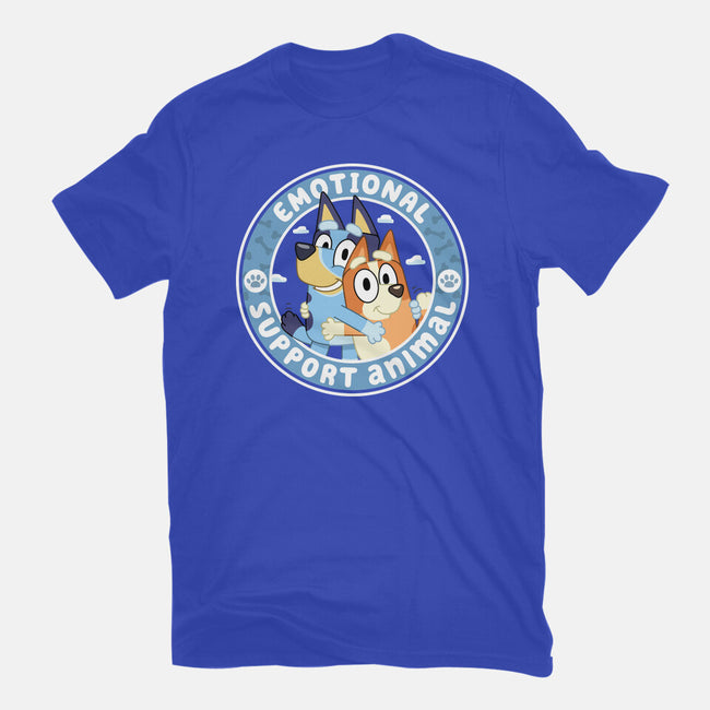 Emotional Support Animals-Youth-Basic-Tee-rocketman_art