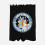 Emotional Support Animals-None-Polyester-Shower Curtain-rocketman_art