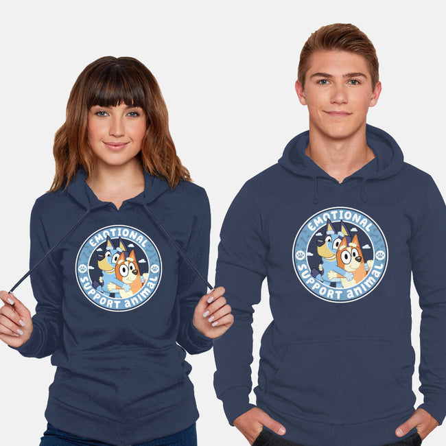 Emotional Support Animals-Unisex-Pullover-Sweatshirt-rocketman_art