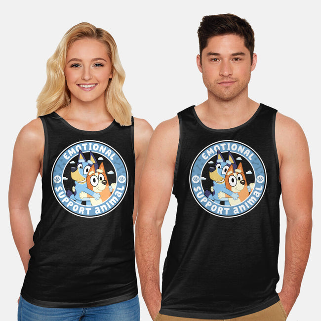 Emotional Support Animals-Unisex-Basic-Tank-rocketman_art