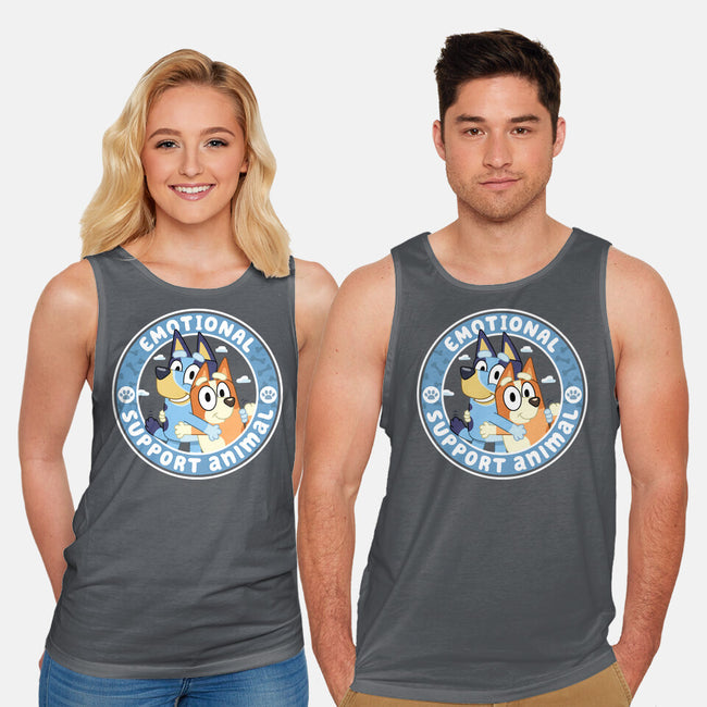 Emotional Support Animals-Unisex-Basic-Tank-rocketman_art