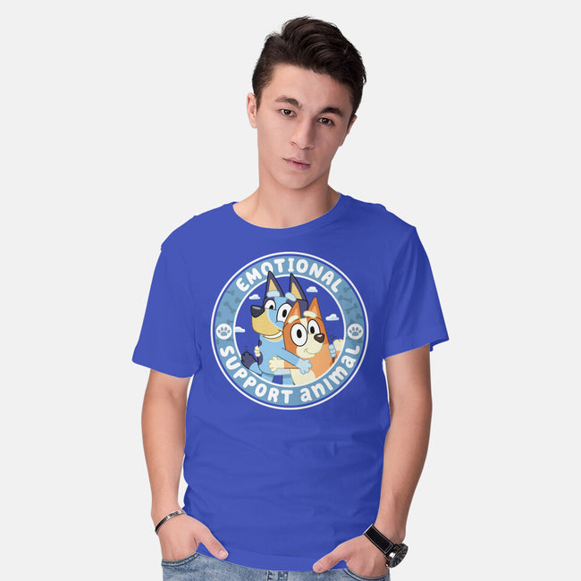 Emotional Support Animals-Mens-Basic-Tee-rocketman_art