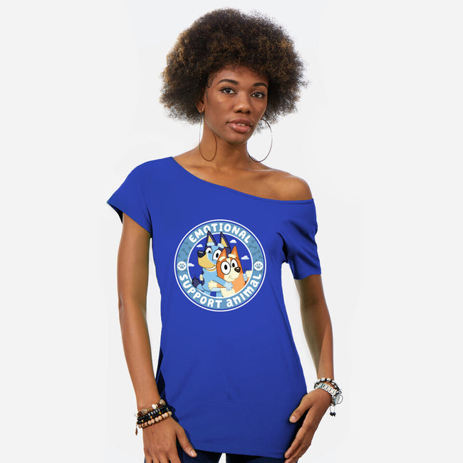 Emotional Support Animals-Womens-Off Shoulder-Tee-rocketman_art