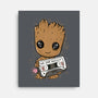 Cute We Are Groot-None-Stretched-Canvas-MaxoArt