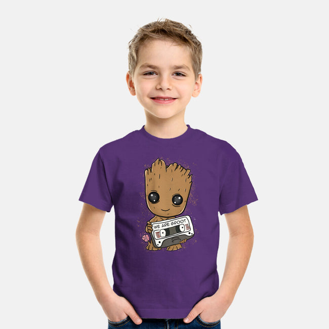 Cute We Are Groot-Youth-Basic-Tee-MaxoArt