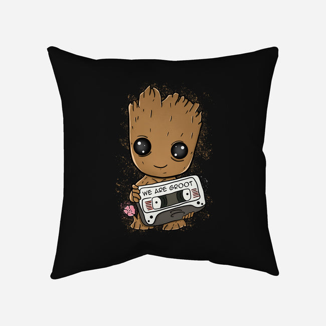 Cute We Are Groot-None-Removable Cover w Insert-Throw Pillow-MaxoArt