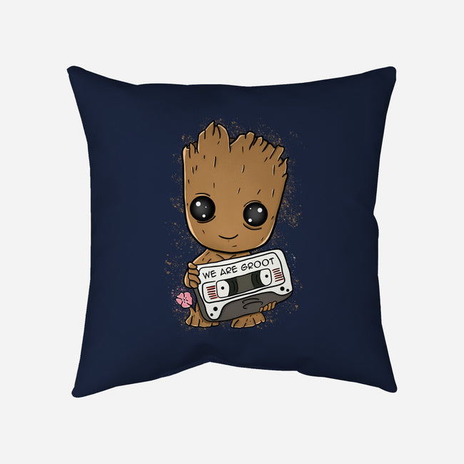 Cute We Are Groot-None-Removable Cover w Insert-Throw Pillow-MaxoArt