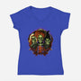 Twist The Bones-Womens-V-Neck-Tee-daobiwan