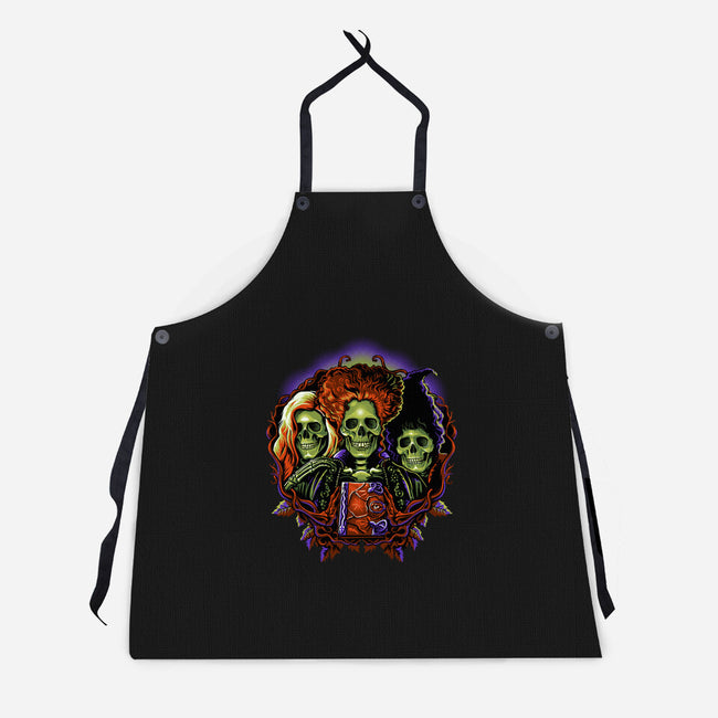 Twist The Bones-Unisex-Kitchen-Apron-daobiwan