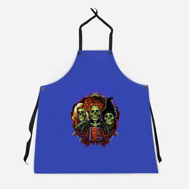 Twist The Bones-Unisex-Kitchen-Apron-daobiwan