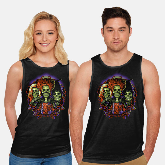 Twist The Bones-Unisex-Basic-Tank-daobiwan