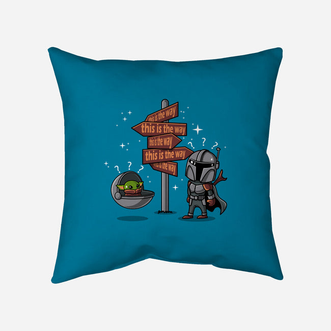 Which Is The Way-None-Removable Cover-Throw Pillow-erion_designs