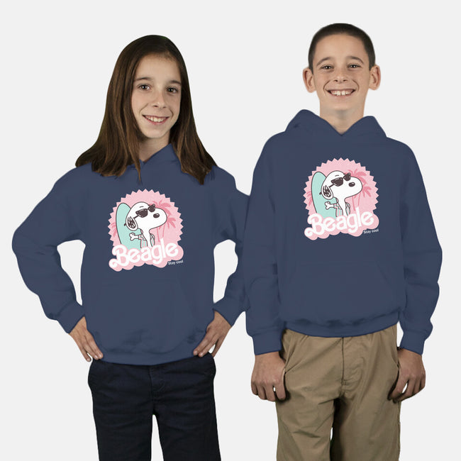 Cool Beagle-Youth-Pullover-Sweatshirt-retrodivision