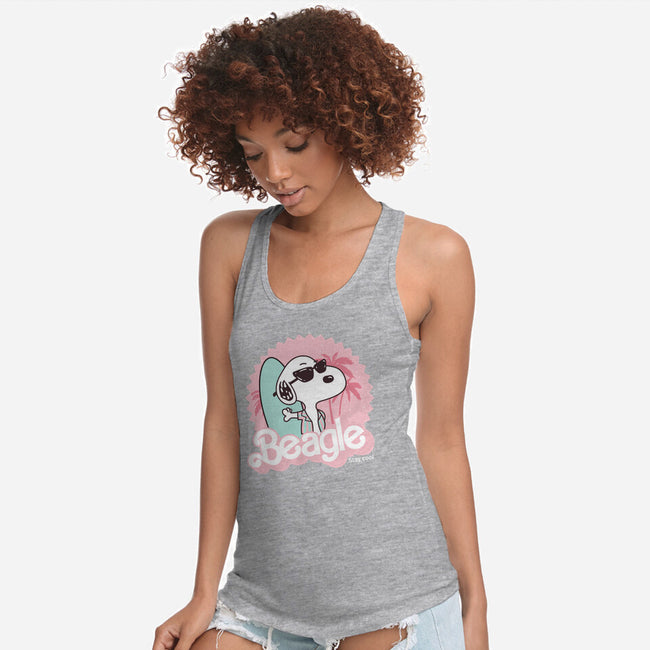 Cool Beagle-Womens-Racerback-Tank-retrodivision