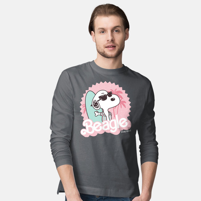 Cool Beagle-Mens-Long Sleeved-Tee-retrodivision