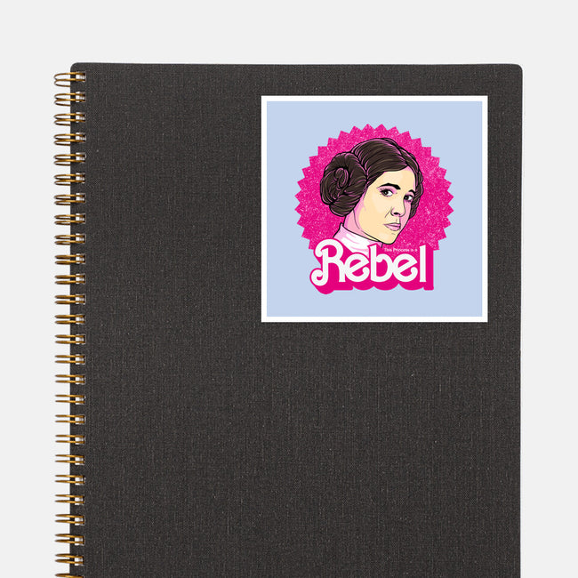 Rebel Princess-None-Glossy-Sticker-retrodivision