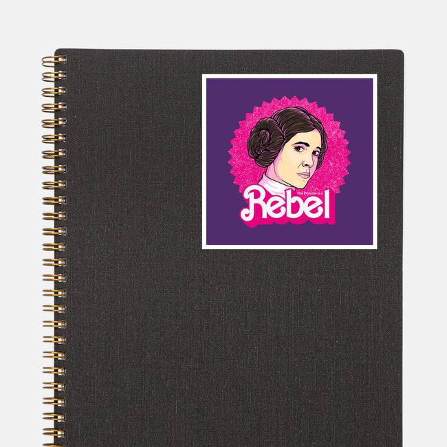 Rebel Princess-None-Glossy-Sticker-retrodivision