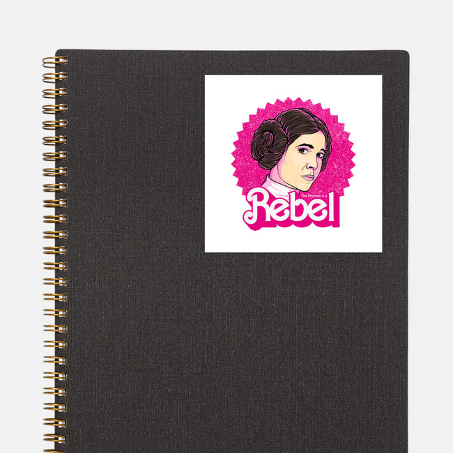 Rebel Princess-None-Glossy-Sticker-retrodivision